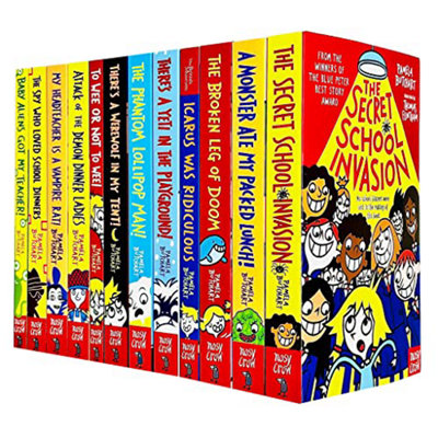 Baby Aliens Series 12 Books Collection Set (Baby Aliens Got My Teacher ...