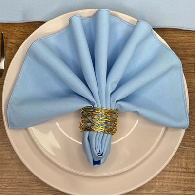 Baby Blue Napkins 38cm x 38cm (15 x 15)