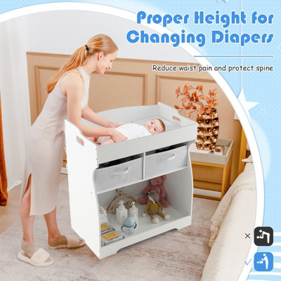 Nappy changing trolley clearance