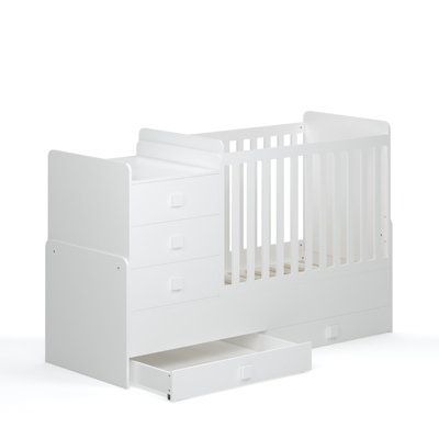 Baby cot hotsell bed with storage