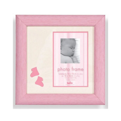 Baby Girl Pink Photo Frame 4x6"