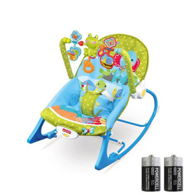 Baby Infant To Toddler Bouncer Rocker Swing Chair Soft Soothing ...