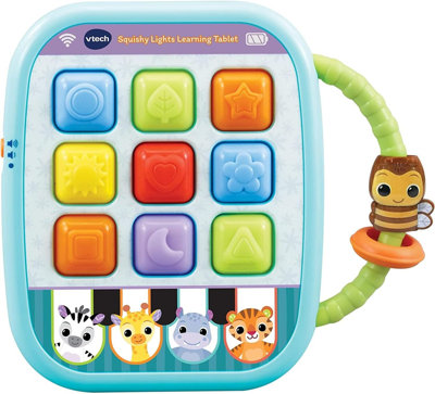 Baby Learning Tablet Sensory Lights VTech Squishy Sounds Toy English ...
