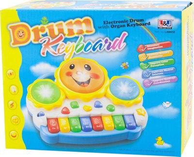 Baby Musical Keyboard Piano Instrument Music Sound Handle Kids Fun Toy Xmas Gift Price Comparisons | Compare The Build