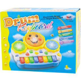 Baby Musical Keyboard Piano Instrument Music Sound Handle Kids Fun Toy Xmas Gift