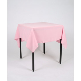 Baby Pink Square Tablecloth 121cm x 121cm  (48" x 48")