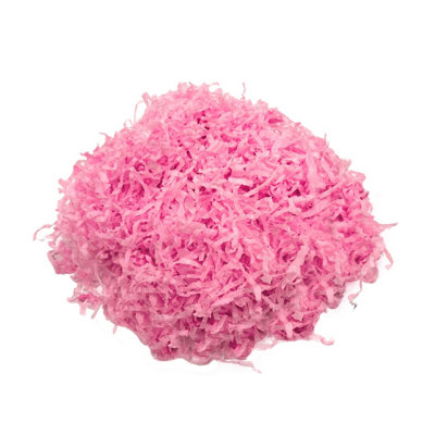 Baby Pink Tissue Shred 1kg - Gift Wrapping Decorations