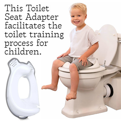 Baby Potty Training Toilet Seat Topper Secure Soft Touch Training ...