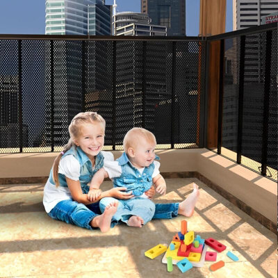Baby Safety Net Anti Fall Protection Net for Stairs Balcony Railings ...