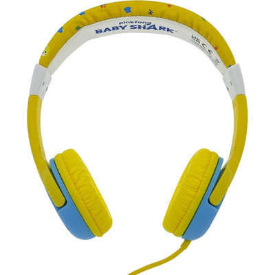Baby Shark Childrens/Kids Holiday With Oli On-Ear Headphones Yellow/Blue (One Size) - 3