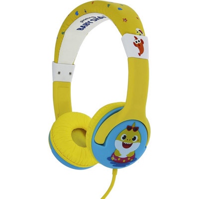 Baby Shark Childrens/Kids Holiday With Oli On-Ear Headphones Yellow/Blue (One Size) - 4