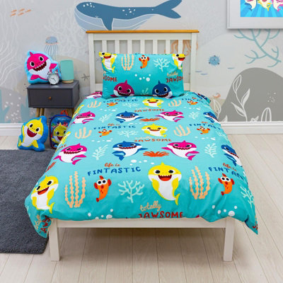 Baby shark sale doona cover