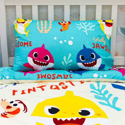 Baby shark hot sale doona cover