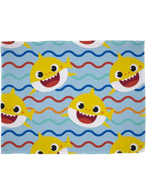 Baby Shark Rainbow Fleece Blanket (One Size)