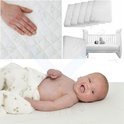 BABY Travel Cot Mattress Sheet, Newborn Crib Travel Bed Mattress - 160 x 70 x 10 cm