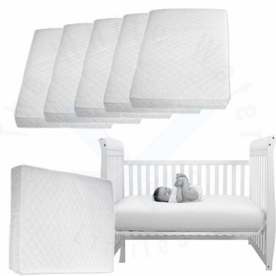 BABY Travel Cot Mattress Sheet, Newborn Crib Travel Bed Mattress - 160 x 70 x 10 cm