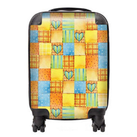 Baby Watercolour Blanket Pattern Suitcase - Small
