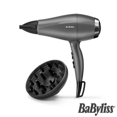 BaByliss Italian Lightweight Pro 2000W Hair Dryer, DC Motor, Fast ...