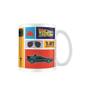 Back To The Future Collection Mug Multicoloured (One Size)