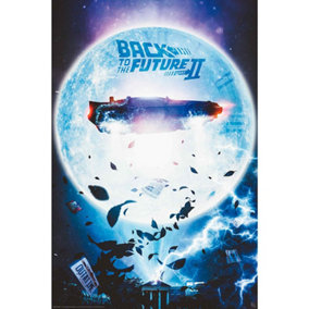 Back To The Future Flying DeLorean 61 x 91.5cm Maxi Poster