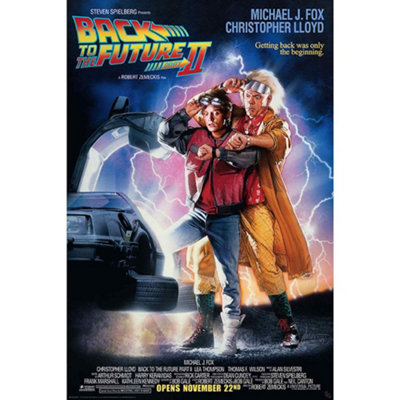 Back To The Future II Movie Poster 61 x 91.5cm Maxi Poster DIY at B Q
