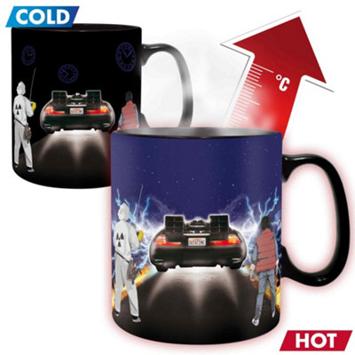 Back To The Future Time Machine Heat Change 460ml Ceramic Mug