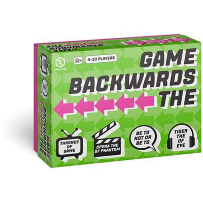 Backward Game - Brand New and Sealed