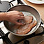 Bacon Press & Splatter Screen - Dishwasher Safe Heatproof Tempered Glass Kitchen Cooking Accessory - Measures 20cm Diameter