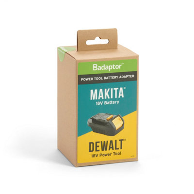 Dewalt to discount makita battery adaptor