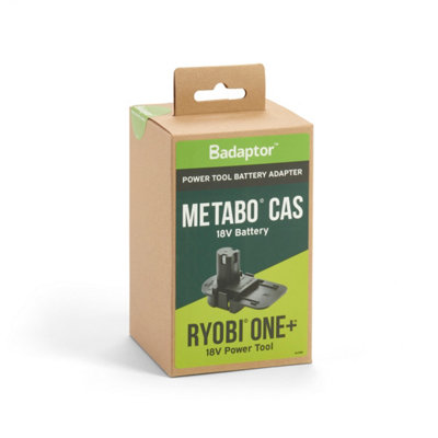 Badaptor Metabo CAS To Ryobi 18V Battery Adapter DIY at B Q