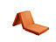 Badenia Kids Folding Chair Bed, Futon Guest Z bed, Orange