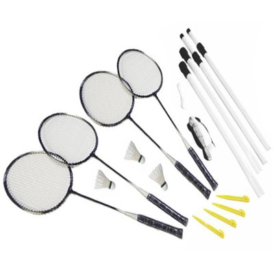 Wilson Badminton Set Magicorange Badminton Set Of 4 Rackets - Complete