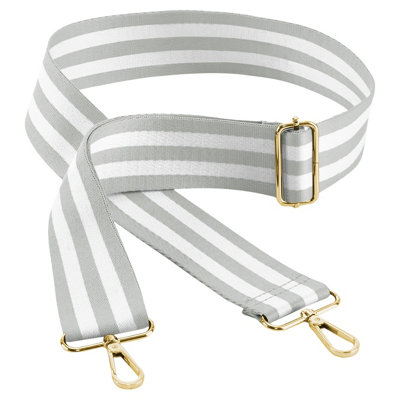 Bagbase Adjustable Bag Strap Light Grey/White (One Size)