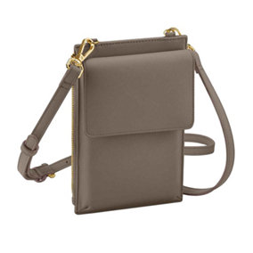 Bagbase Boutique Phone Carry Case Taupe (One Size)