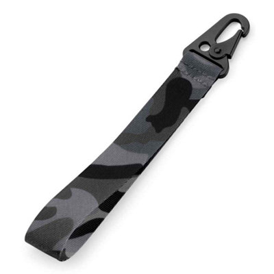 BagBase Brandable Key Clip Midnight Camo (One Size)