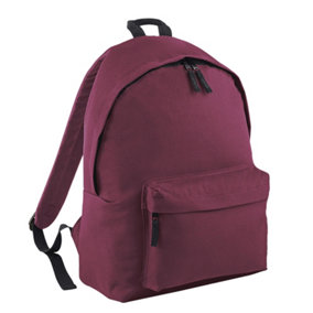 Bagbase Childrens/Kids Fashion Backpack Burgundy (One Size)