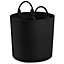 Bagbase Felt Laundry Basket Black (40cm x 40cm)
