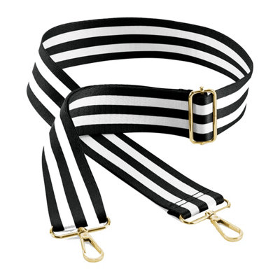 Bagbase Luggage Strap Black/White (One Size)