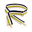 Bagbase Luggage Strap Navy/Oyster/Yellow (One Size)