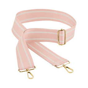 Bagbase Luggage Strap Soft Pink/Oyster (One Size)