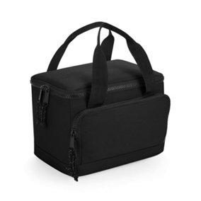Bagbase Recycled Mini Cooler Bag Black (One Size)