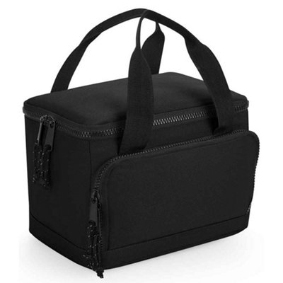 Bagbase Recycled Mini Cooler Bag Black (One Size)