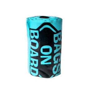 Bags On Board Ocean Breeze Scented Plastic Dog Poo Bags (140 Bags) Blue (One Size)