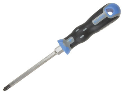 Bahco 025.002.125 Tekno+ Screwdriver Pozidriv Tip PZ2 x 125mm Hex Shank BAH025002