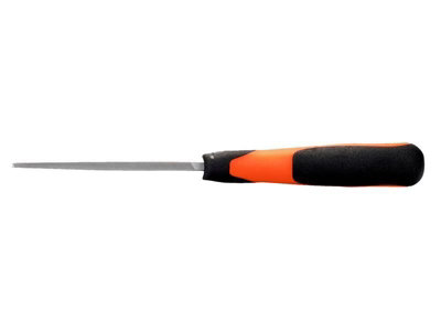 Bahco 1-160-06-2-2 Handled Square Second Cut File 1-160-06-2-2 150mm (6in) BAH16062H - 4