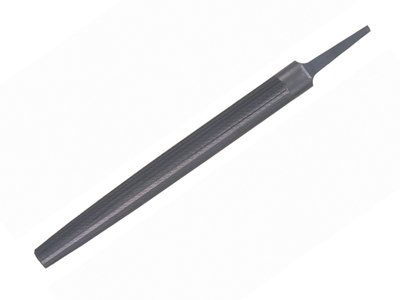 Bahco 100mm Half-Round Cut File for Precision Deburring and Shaping