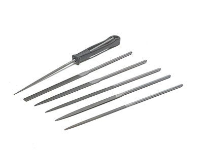 Bahco 2-470-16-2-0 Needle Set 16Cm Cut 2 Smooth (6 Piece)