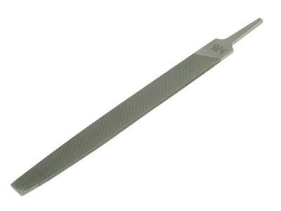 Bahco 300mm Flat Smooth Cut File - Ideal for Precision Work on Iron and Steel