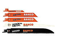 Bahco 3940-MIX-SET-5P Sabre Saw Blade Set, 5 Piece BAH3940MIX5P