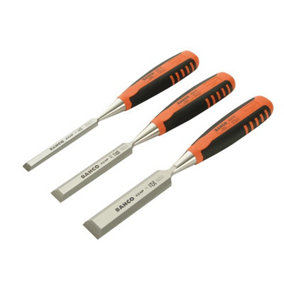 Bahco - 424-P Bevel Edge Chisel Set, 3 Piece